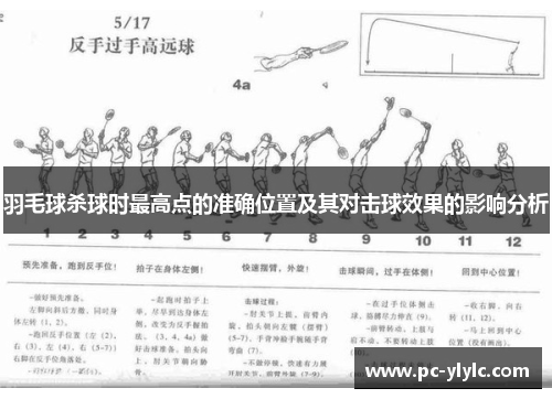 羽毛球杀球时最高点的准确位置及其对击球效果的影响分析